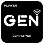 Logo of GEN PLAYER android Application 